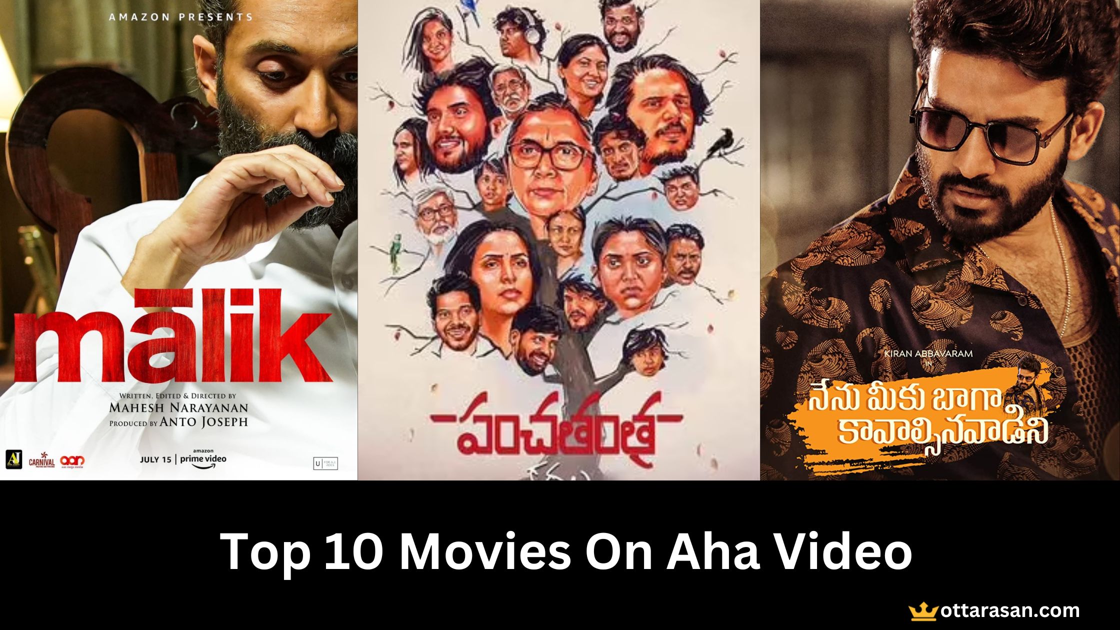 Top 10 Movies On Aha Video 2023