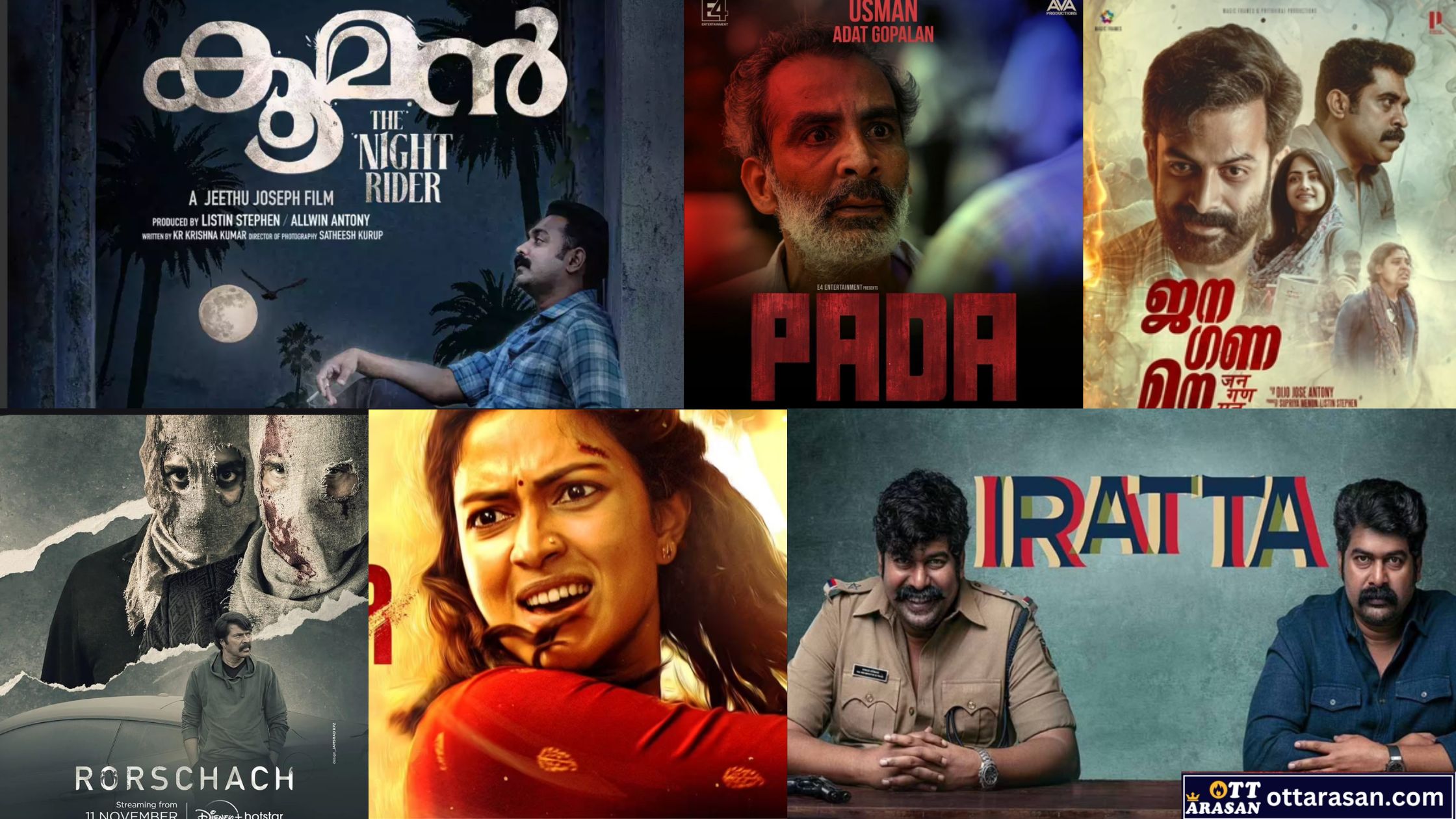 Best Malayalam Thriller Movies on OTT
