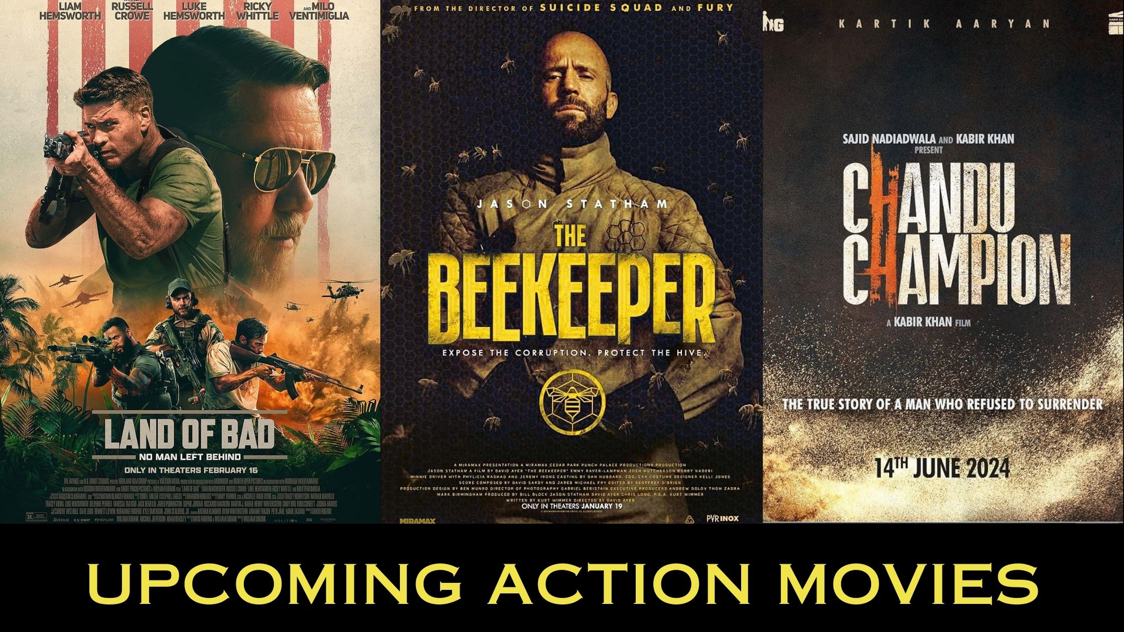 Upcoming Action Movies 2024 | New Action Movies List [2023 – 2024]